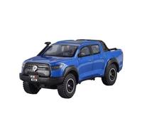 AQMUZE For Great Wall Motor POER Pickup 1:24 Alloy Car Model Simulates Metal Gift Sound And Light(Blue)
