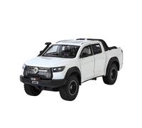 AQMUZE For Great Wall Motor POER Pickup 1:24 Alloy Car Model Simulates Metal Gift Sound And Light(Yellow)