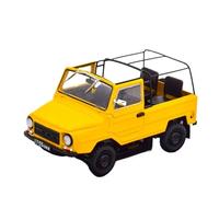 AQMUZE For Hachette 1/24 LUAZ Soviet Jeep Model Alloy Simulation 969M