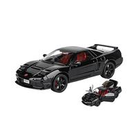 AQMUZE For Honda Acura NSX 1/32 Die-casting Alloy Model Sound And Light Simulation Collection Commemorative Display(Black)