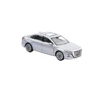 AQMUZE For Hongqi H5-Quantum 1:64 Die-casting Alloy Car Model 2nd Generation Silver Gray Hobby Souvenir