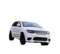 AQMUZE For Jeep Grand Cherokee 1:32 Alloy Car Molded Die Cast Dirt Bike Metal Car Model Simulation Sound & Light Collection(White)