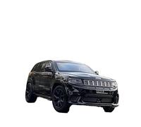 AQMUZE For Jeep Grand Cherokee 1:32 Alloy Car Molded Die Cast Dirt Bike Metal Car Model Simulation Sound & Light Collection(Black)