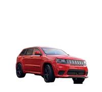 AQMUZE For Jeep Grand Cherokee 1:32 Alloy Car Molded Die Cast Dirt Bike Metal Car Model Simulation Sound & Light Collection(Red)