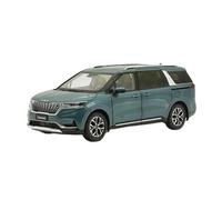 AQMUZE For Kia Carnival 1:18 Business Van 2022 Mpv Alloy Series Car Model Ornaments Collection (Fog blue)