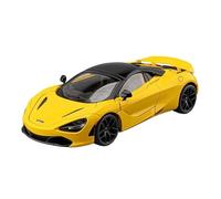 AQMUZE For McLaren 720S 1:18 Alloy New Energy Vehicle Model Simulates Metal Sound And Light Gift(Yellow)