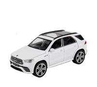 AQMUZE For Mercedes Benz GLE 63S 1:32 Metal Car Sound & Light Model Home Fashion Decoration Birthday Gift(White)