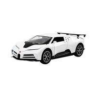 AQMUZE For Modelo De Coche De Aleación Fundida A Presión Bugatti 1:32 Réplica Del 110 Aniversario Pieza De Coleccionista(White)