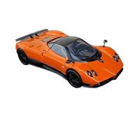 AQMUZE For Pagani 1:24 Alloy New Energy Vehicle Model Simulated Metal Gift(Orange)