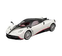 AQMUZE For Pagani Huayra Dinastia 1:24 Alloy New Energy Vehicle Model Simulated Metal Gift(White)