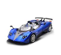AQMUZE For Pagani Zonda HP Barchetta 1:24 Alloy Car Model Simulates Metal Gift Sound And Light(Blue)