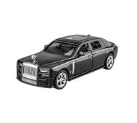 AQMUZE For Rolls-Royce Phantom 1:36 Scale Cast Alloy Car Model Rebound Doors Openable(Black)