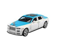 AQMUZE For Rolls-Royce Phantom 1:36 Scale Cast Alloy Car Model Rebound Doors Openable(Blue)