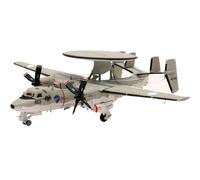 AQMUZE For S14 1/144 E-2D Early Warning Aircraft VAW-121 Blue Tail CVN-68 Alloy Aircraft Model Toy Collection Decoration Miniatures Set
