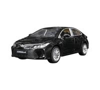 AQMUZE For Toyota Corolla 1:33 Die Cast Alloy Car Hybrid Model Collection Birthday Gift(Black)