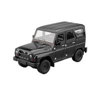AQMUZE For UAZ Hunter SUV 1:24 Alloy Die Casting Model Simulated Sound And Light Home Decoration Gifts(Black)