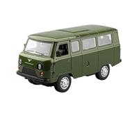 AQMUZE For UAZ Travel Bus 4WD Offroad 1:18 Alloy Car Model Die-Cast Sound & Light Indoor Home Decorations