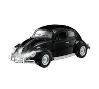 AQMUZE For Volkswagen Beetle 1955 1:18 Alloy Die Casting Model Car Interiors Collectibles Hobby (Black)