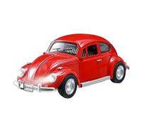 AQMUZE For Volkswagen Beetle 1955 1:18 Alloy Die Casting Model Car Interiors Collectibles Hobby (Red)