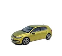 AQMUZE For Volkswagen Golf R GTI MK8 1:64 Miniature Die-cast Metal Car Model Collector Gift(Gold)