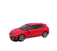 AQMUZE For Volkswagen Golf R GTI MK8 1:64 Miniature Die-cast Metal Car Model Collector Gift(Red)