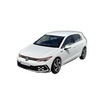 AQMUZE For Volkswagen Golf R GTI MK8 1:64 Miniature Die-cast Metal Car Model Collector Gift(White)