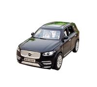 AQMUZE For VOLVOs XC90 SUV 1/32 Die Casting Alloy Model Sound And Light Simulation Collection Commemorative Display(Black)