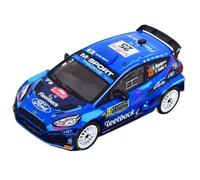 AQMUZE IXO 1:43 For Ford Fiesta MK II Monte Carlo 2023 Monte Carlo Die-cast Static Racing Car Finish
