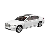 AQMUZE Suitable For BMW 7 Series 760 LI 1:24 Die-cast Metal Car Model Collectible Gifts(White)