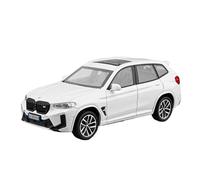 AQMUZE Suitable For BMW X3 X3M 1:32 Metal Die-Cast Sound And Light Simulation Collectible Gift(White)