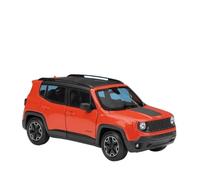 AQMUZE Suitable For Jeep 1:24 Die-cast Metal Car Model Collectible Gifts(Red)