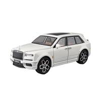 AQMUZE Suitable For Rolls-Royce SUV Cullinan 1:20 Die-cast Alloy Model Collection Simulation Decoration(White)