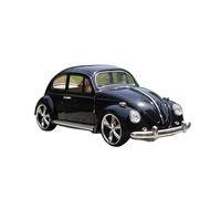 AQMUZE Suitable For The 1/18 Alloy Die-cast Model Commemorative Collection Of Volkswagen Beetle Four-door Vintage Classic Car