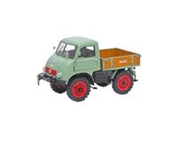 AQMUZE Suitable For Unimog U401 Fully Open 1:18 Die-cast Alloy Static Model Collectible Gift Decoration
