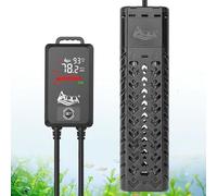 AQQA Aquarium Heater,500W Submersible Fish Tank Heater,with Over-Temp Protection & Explosion-Proof Quartz Glass,Submersible Aquarium Heater with LED Thermostat Controller,for Fish Tank 200-300L