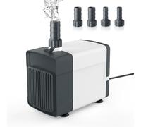 AQQA Aquarium Water Pump,35W Submersible Fish Tank Water Pump,2500L/H Adjustable Flow Rate Pond Pump,Quiet Mini Pond Fountain Pumps to Empty Fish Tank,for Aquarium,Pond,Water Feature,Hydroponics