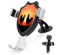 AQRJLPM Animal Chickens Phone Holder Car Hands-Free Mount Holders for Dashboard Windshield Vent Metal Hook Clip Cell Phone Mount for All Smartphones & Car Models