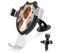 AQRJLPM Beagle Doggy Phone Holder Car Hands-Free Mount Holders for Dashboard Windshield Vent Metal Hook Clip Cell Phone Mount for All Smartphones & Car Models