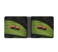 AQRJLPM Deer Hunting Season Wallet with Money Clip Leather Bifold Wallet Slim Credit Card Holder Gift for Men
