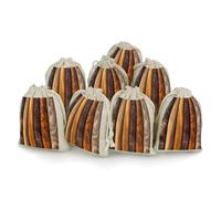 AQRJLPM Different Wood Grains Drawstring Pouches Reusable Burlap Soft Sachet Bag Multipurpose Cotton Small Jewelry Pouch for Party Wedding Storage Home Supplies (8 Pcs)
