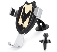 AQRJLPM Farmhouse Chicken Phone Holder Car Hands-Free Mount Holders for Dashboard Windshield Vent Metal Hook Clip Cell Phone Mount for All Smartphones & Car Models