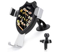 AQRJLPM Japanese Sushi Black Phone Holder Car Hands-Free Mount Holders for Dashboard Windshield Vent Metal Hook Clip Cell Phone Mount for All Smartphones & Car Models