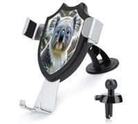 AQRJLPM Lovely Koala Phone Holder Car Hands-Free Mount Holders for Dashboard Windshield Vent Metal Hook Clip Cell Phone Mount for All Smartphones & Car Models