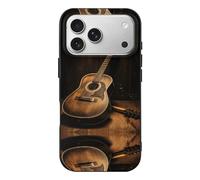 AQRJLPM Old West Guitar Phone Case for Phone 17, TPU Anti-Yellowing Scratch Resistant, Slim Shockproof Cover with Precise Cutouts, Supports Wireless Charging Phone Case for Phone 17