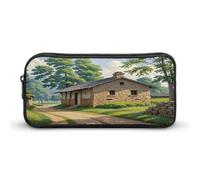 AQRJLPM Outer House Pencil Pouch Big Capacity Simple Marker Pouch Portable Aesthetic Zipper Pencil Case