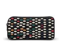 AQRJLPM Polka Dot Pencil Pouch Big Capacity Simple Marker Pouch Portable Aesthetic Zipper Pencil Case