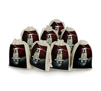 AQRJLPM Skate Boards Drawstring Pouches Reusable Burlap Soft Sachet Bag Multipurpose Cotton Small Jewelry Pouch for Party Wedding Storage Home Supplies (8 Pcs)