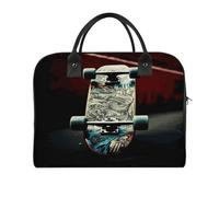 AQRJLPM Skate Boards Laptop Tote Bag Casual Travel Handbag Multi Pocket Shoulder Bags for Work Travel