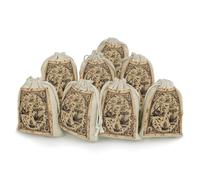 AQRJLPM Treasure Map Maritime Pirate Drawstring Pouches Reusable Burlap Soft Sachet Bag Multipurpose Cotton Small Jewelry Pouch for Party Wedding Storage Home Supplies (8 Pcs)