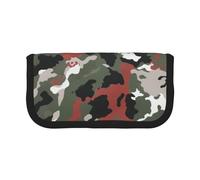 AQRJLPO Camouflage Print Canvas Pencil Case for Boys Girls Women, Cosmetic & Stationery Organizer, Zipper Desk Storage Pouch for School, Office & Travel Gifts
